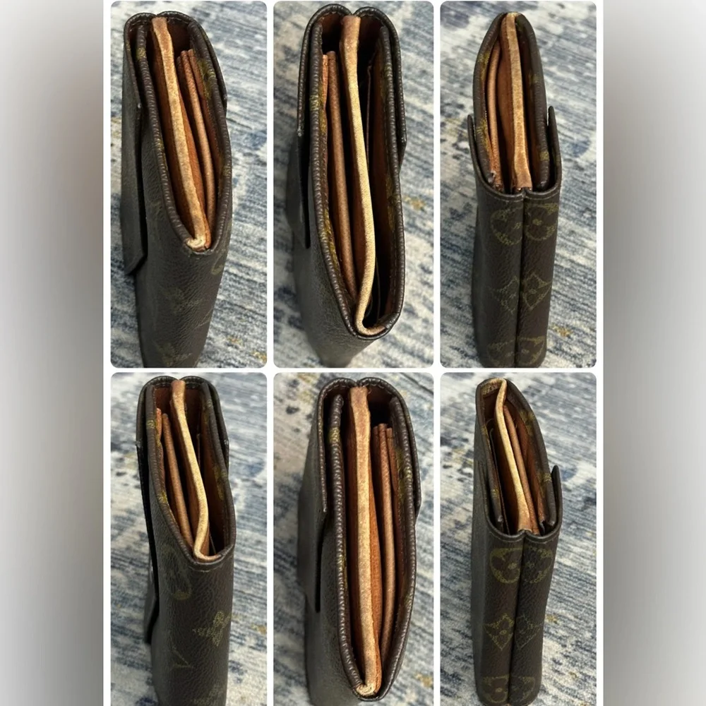 Louis Vuitton Monogram Monnaie Double Snap Wallet - Picture 12 of 16